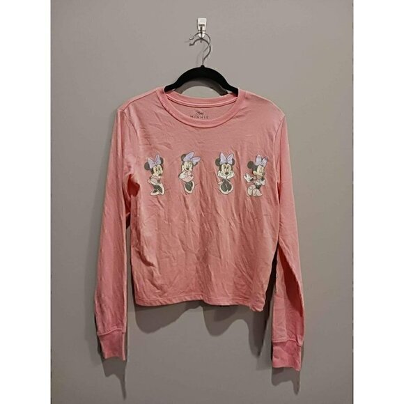 Disney Girls Minnie Mouse Long Sleeve Shirt, XS/NWOT - Picture 1 of 3